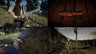 10 Hidden Melee Weapons Location In Red Dead Redemption 2