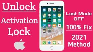 Unlock iCloud.!! Lost Mode Off️How To Unlock iPhone Activation Lock