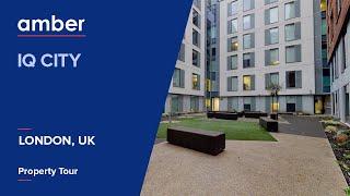 Property Tour | iQ City | Best Student Accommodation in London | UK | amber