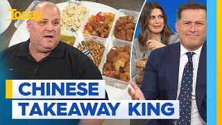 Viral TikTok sensation ‘Big John’ puts Aussie Chinese takeaway to the test | Today Show Australia