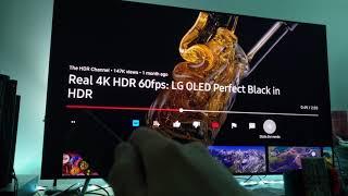 How can you tell that You are Watching 4K HDR 10 on YouTube TV App