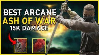 Best Arcane Build Ash of War - Bloody Slash VS Blood Blade - Elden Ring