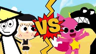 M.U.G.E.N Battles | Hanazuki/Kung Fu Fiunn vs Pinkfong/F