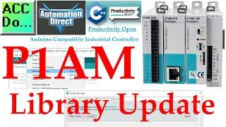 P1AM Open Arduino Library Update