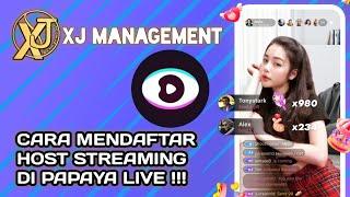 CARA MENJADI HOST STREAMING DI PAPAYA LIVE - NONTARGET