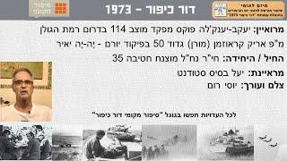 יעקב-יענק'לה פוקס מפקד מוצב 114 דרום רמת הגולן גדוד 50 בפיקוד יורם  יָה-יָה יאיר מלחמת יום הכיפורים