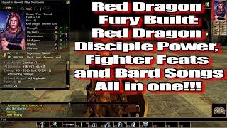 Neverwinter Nights Red Dragon Fury Build Red (Dragon Disciple Fighter and Bard)