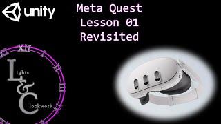 Unity Meta Quest 3 Tutorial Lesson 01 Updated - Project Setup