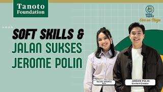 Soft Skills & Jalan Sukses Jerome Polin - Bincang Inspiratif Live on Stage