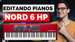 Como editar TIMBRES de PIANO no nord electro 6 HP 73