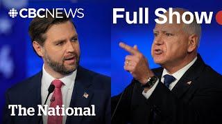 CBC News: The National | U.S. vice-presidential debate