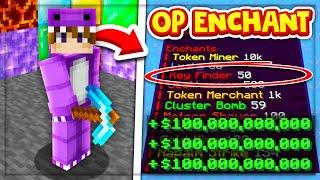 BEST MONEY MAKING ENCHANT makes TRILLIONS on Minecraft Prisons Server! | Minecraft OP Prisons Server