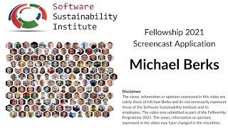 Fellowship 2021 Screencast: Michael Berks