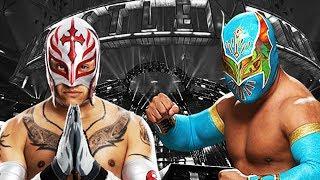 WWE Rey Mysterio  Sin Cara Vs  Cesaro  Jack Swagger   Raw January 27 2014 Full Match HD  