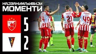 Crvena zvezda - Pogon 5:2, highlights