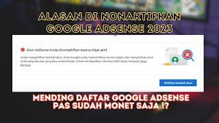 Cara Aktifkan Google Adsense Yang Dinonaktifkan 2023