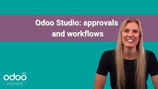 Odoo Studio: approvals and workflows