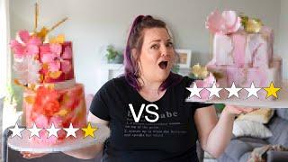 I Ordered WEDDING Cakes from 1 VS 1 STAR BAKERIES!
