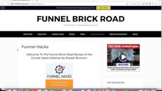 Funnel Hacks Webinar by Russell Brunson - Review - Funnel Brick Road