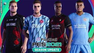 eFootball PES 2021 Season Update - Kits Eredivisie