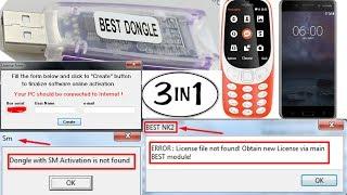 How to activate infinity BEST, BEST2 (NK2) and Samsung (SM module) on Nokia BEST dongle