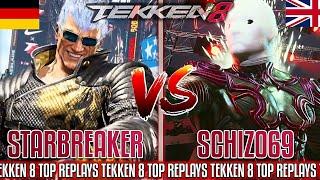 Tekken 8 StarBreaker (Bryan) vs Schizophrenic69 (Yoshimitsu) Ranked Matches Replays