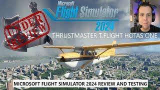 Best Flight Stick for MSFS2024: Thrustmaster T.Flight HOTAS One Review!