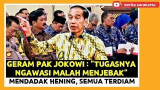 Geram PRESIDEN JOKOWI Hening Seketika, PEJABAT Tugasnya NGAWASI Malah Ngasih JEBAKAN