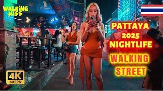  PATTAYA NIGHTLIFE Walking Street | on 2025 New Year's Eve