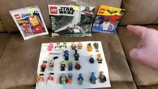 Lego Haul #210 - Brickworld Michigan edition - Minifigs from Pop's Block Shop! plus other stuff!