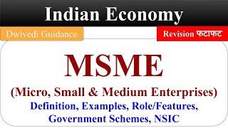 MSME, msme definition, msme Role, msme kya hai, msme schemes, MSMED Act 2006, Indian economy b.com