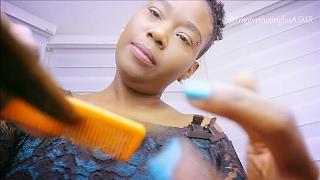 ASMR Realistic Hair Cut Roleplay ~Comb|Color|Wash ~ Highly Requested #11