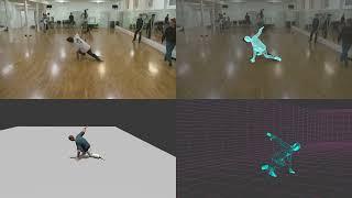 Breakdancing, with Move.ai