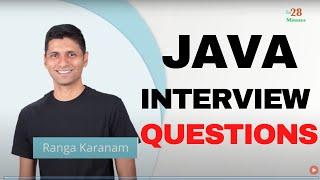 JAVA INTERVIEW Questions and Answers - New Version