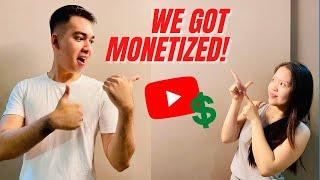 We Got Monetized on Youtube! (Youtube Monetization 2021)