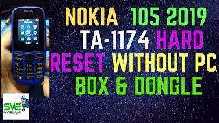 66 Nokia 105 2019 Hard Reset | TA-1174 Factory Reset | Master Reset |Without Pc Box & Dongle |