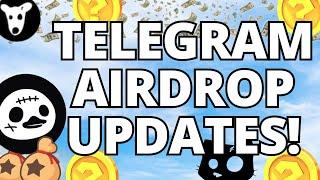 Telegram Airdrop Updates! Airdrops for Telegram Users!