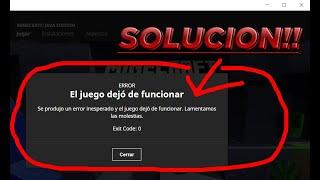 Como solucionar el código de error 0 de Minecraft Java (exit code 0) Todas las maneras