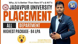 Jadavpur University Placement | Why JU is Better Than New NITs & IITs | WBJEE Exam Preparation