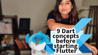 9 Dart concepts to know before you jump into Flutter // for super beginners in Flutter