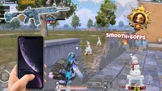 iPhone XR Pubg Test 2024 on SMOOTH + 60 FPS PUBG Mobile