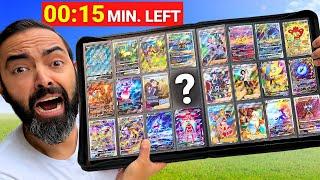 Complete Set in 48-Hours or Lose It All (RISKY Pokémon Card CHALLENGE)