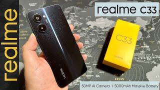 REALME C33 - Unboxing and Hands-On