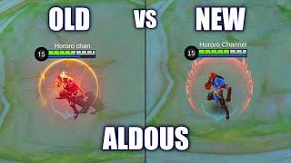 ALDOUS OLD VS NEW UPDATE | MOBILE LEGENDS