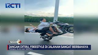 JANGAN DITIRU! Viral  Video Freestyle Sepasang Kekasih di Atas Motor #SeputariNewsPagi 10/01