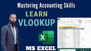 VLOOKUP | Powerful Data Merging tool of Excel | VLOOKUP Error | By Mastering Accounting Skills