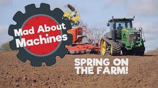 Mad About Machines - SPRING ON THE FARM - with THE SEED DRILL!