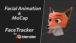 Facial Mocap & 3D Facial Animation in One — FaceTracker for Blender Tutorial