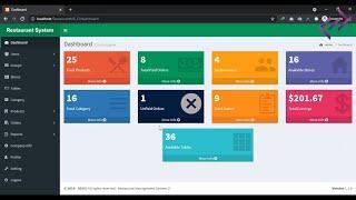 Restaurant Management System in PHP MySQL CodeIgniter with Source Code - CodeAstro