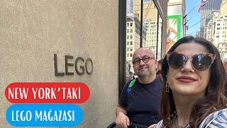 AİLECEK NEW YORK’TAKİ LEGO MAĞAZASINI GEZDİK